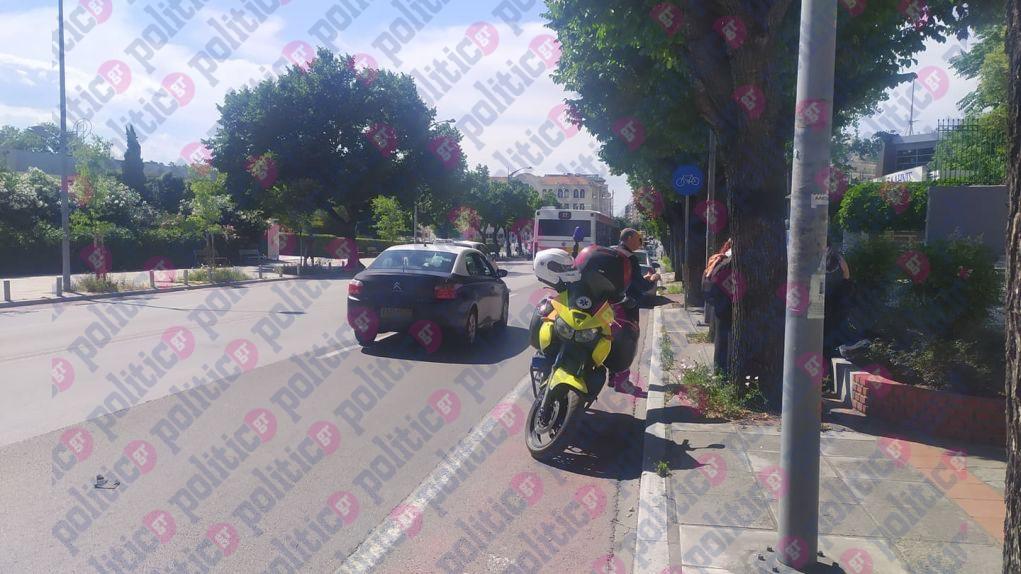 Θεσσαλονίκη: Τροχαίο στο κέντρο της πόλης