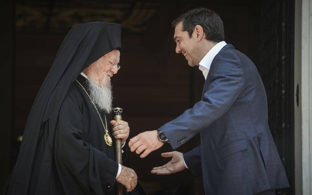 Αλέξης Τσίπρας: Τηλεφωνική επικοινωνία με τον Πατριάρχη Βαρθολομαίο