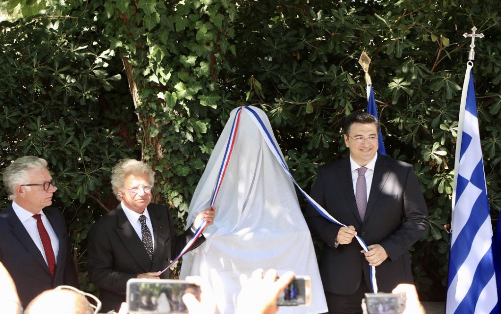 ΠΚΜ: Αποκαλυπτήρια της προτομής του Μωυσή Αλλατίνι