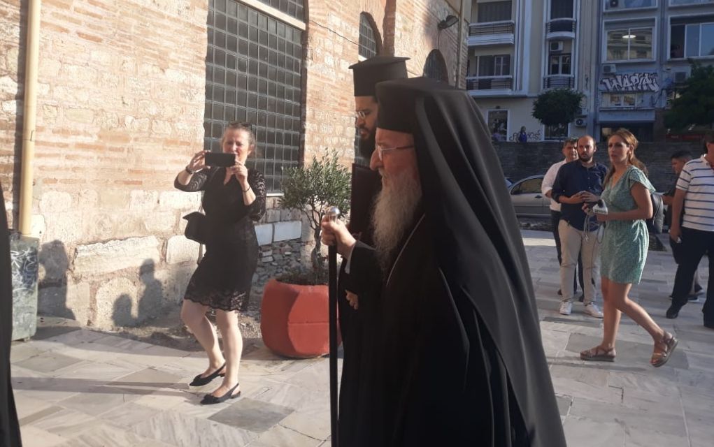 Θεσσαλονίκη: Ο Ακάθιστος Ύμνος για την Αγιά Σοφιά (vd, pics)