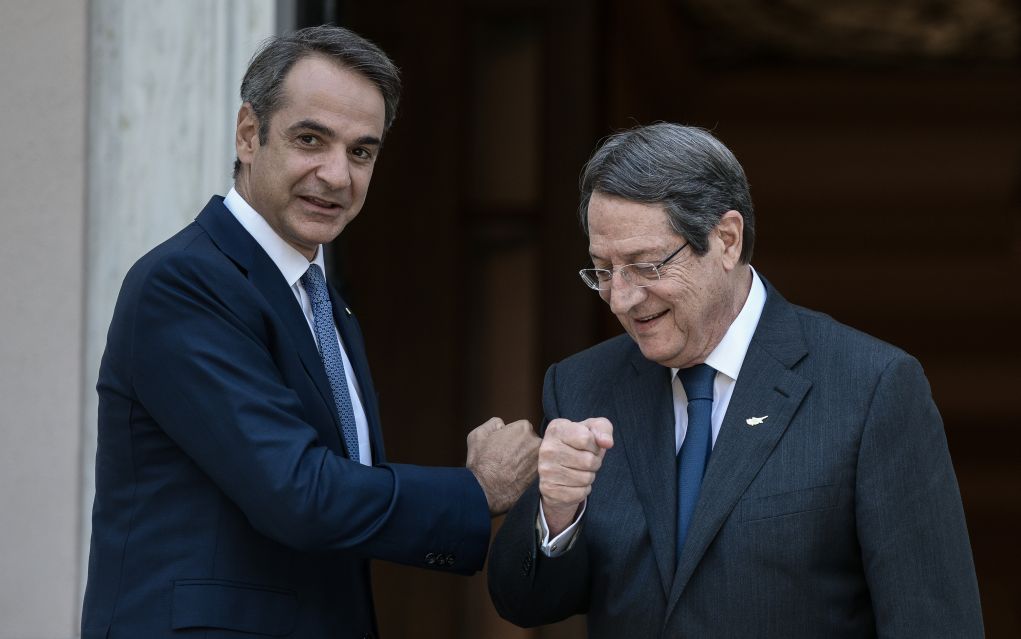 Οι δηλώσεις Μητσοτάκη – Αναστασιάδη vd