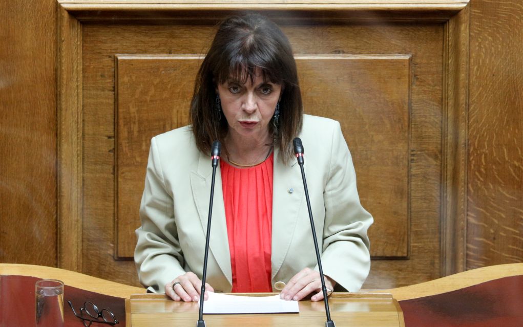 Σακελλαροπούλου: Ομιλία στη Βουλή για την Παγκόσμια Ημέρα κατά της Εμπορίας Ανθρώπων