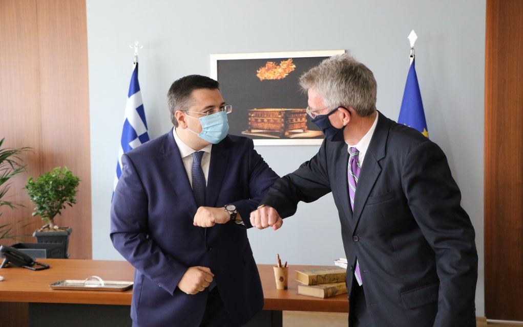 Συνάντηση Τζιτζικώστα με τον Τζέφρι Πάιατ