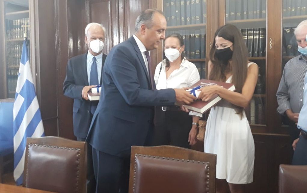 ΥΜΑΘ: Μετονομάστηκε σε «Νικόλαος Μάρτης» η αίθουσα συσκέψεων (pics, vd)
