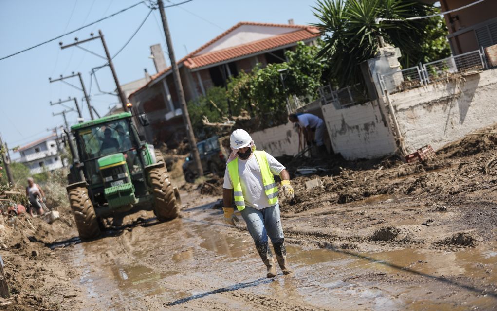 Φονικές πλημμύρες Εύβοια: Καταστροφές σε 1.706 κτίρια