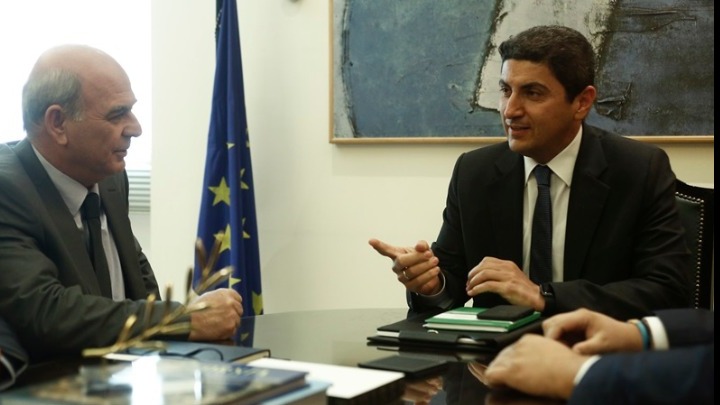 «Σεβασμό στους νόμους» ζήτησε ο Λ. Αυγενάκης, στη συνάντησή του με τον πρόεδρο της ΕΠΟ