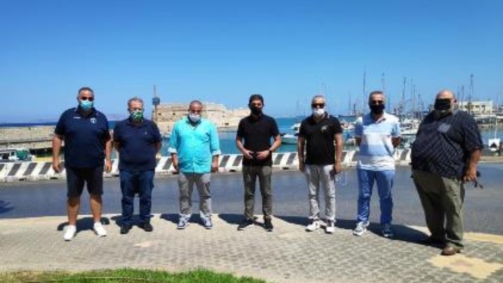 Συνάντηση του υφ. Αθλητισμού με τις έξι Ηρακλειώτικες ομάδες του ομίλου της Κρήτης στη Γ’ Εθνική