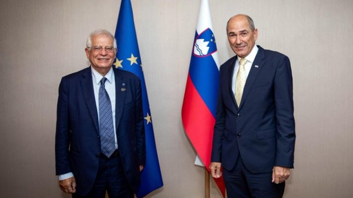 To ζήτημα της Ανατ. Μεσογείου στην ατζέντα των επαφών Μπορέλ με τον Σλοβένο πρόεδρο και τον Σλοβένο πρωθυπουργό