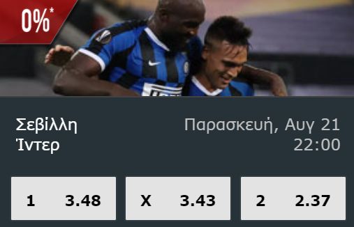 Σεβίλλη – Ίντερ στη μάχη της κούπας του Europa League