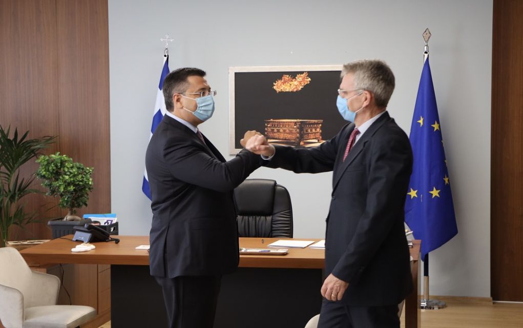 Θεσσαλονίκη: Συνάντηση Απ. Τζιτζικώστα με Πάιατ και Λι