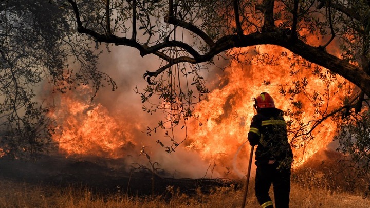 Οριοθετημένη η φωτιά στην περιοχή Βούντενη της Πάτρας