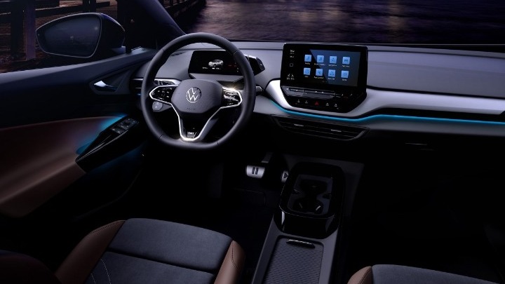 Ξεκάθαρο design διαθέτει το εσωτερικό του ID.4 της Volkswagen