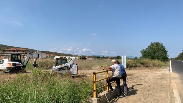 Αντιπλημμυρικά έργα στην παλιά Εθνική οδό Θεσσαλονίκης – Πολυκάστρου – Ευζώνων