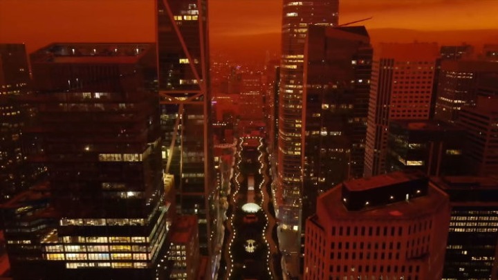 Από το «Blade Runner 2049» έχει βγει το Σαν Φρανσίσκο, με τις πυρκαγιές στην Καλιφόρνια να μαίνονται