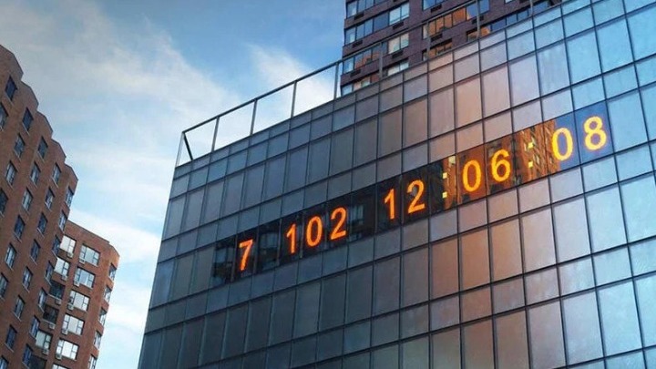 «Climate Clock», στη Νέα Υόρκη