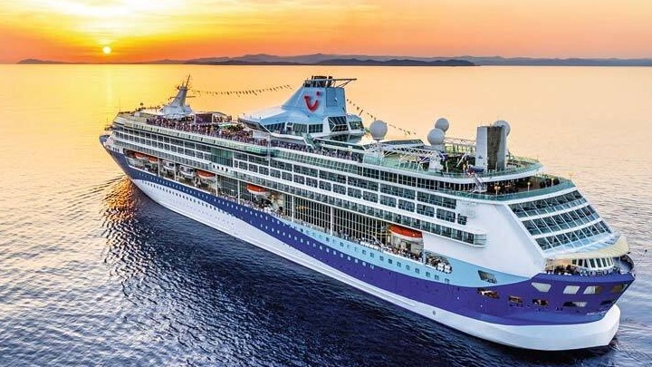 Η TUI Cruises είναι η πρώτη εταιρεία κρουαζιέρας που ξεκίνησε ταξίδια στην Ελλάδα