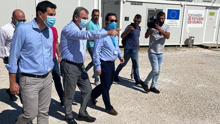 Με επισκέψεις σε 3 δομές φιλοξενίας προσφύγων ολοκληρώθηκε η περιοδεία του  Ν. Μηταράκη