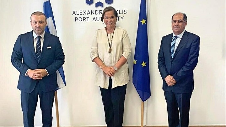 Μπακογιάννη: Το λιμάνι της Αλεξανδρούπολης αναπτυξιακός μοχλός