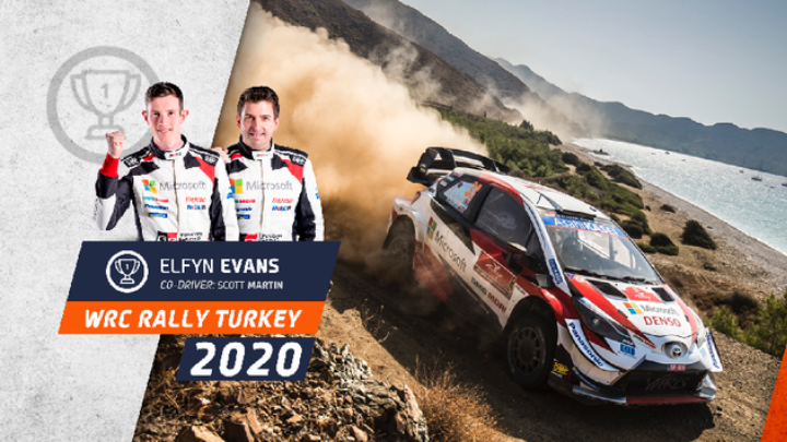 WRC: Ο Έλφιν Έβανς νικητής στο Ράλι της Τουρκίας