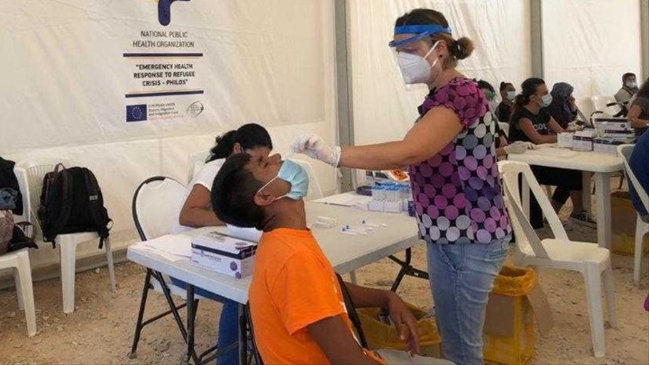 Πάνω από 600 τεστ για κορονοϊό διενεργήθηκαν από κλιμάκιο του ΕΟΔΥ σε διαμένοντες στη δομή του Καρά Τεπέ