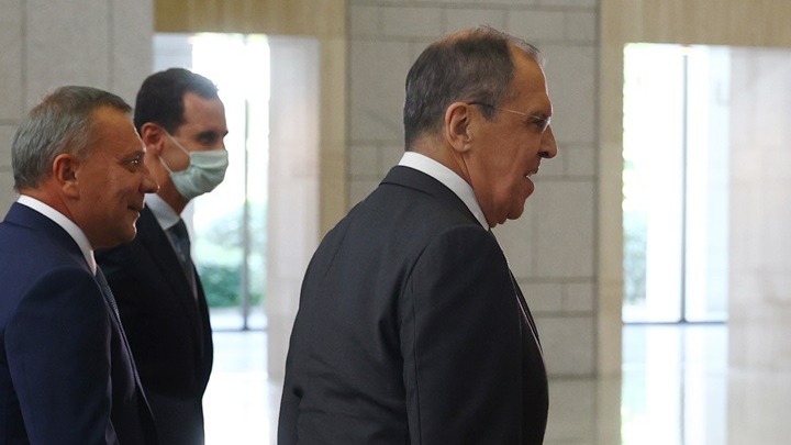 Στη Δαμασκό ο Ρώσος υπουργός Εξωτερικών Λαβρόφ