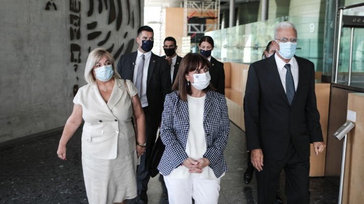 Στο Κυπριακό Μουσείο ξεναγήθηκε η ΠτΔ