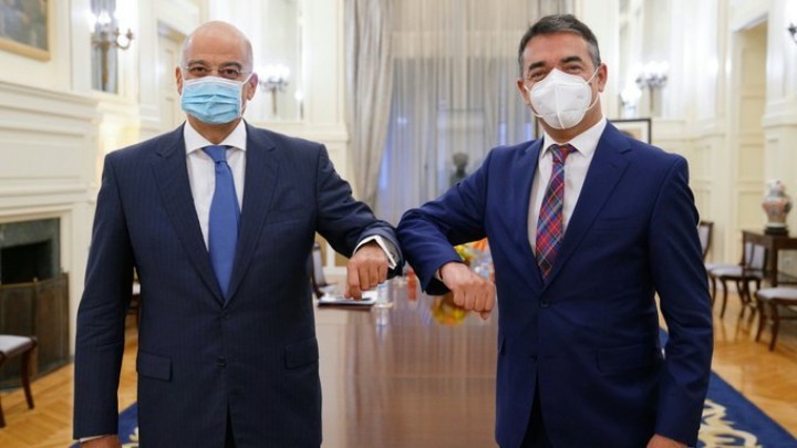 Συνάντηση Ν. Δένδια με Ν. Ντιμιτρόφ και Μπ. Οσμάνι