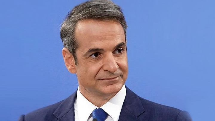 Συνάντηση Μητσοτάκη με τον δήμαρχο της Cargèse, F. Garidacci