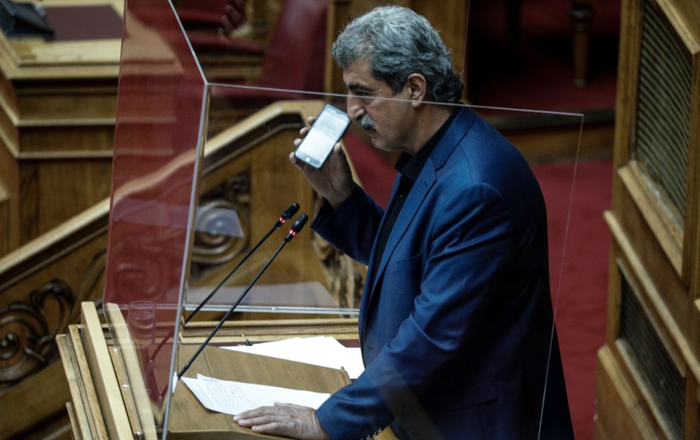 Ο Παύλος Πολάκης έβαλε Καζαντζίδη από το βήμα της Βουλής! (vd)