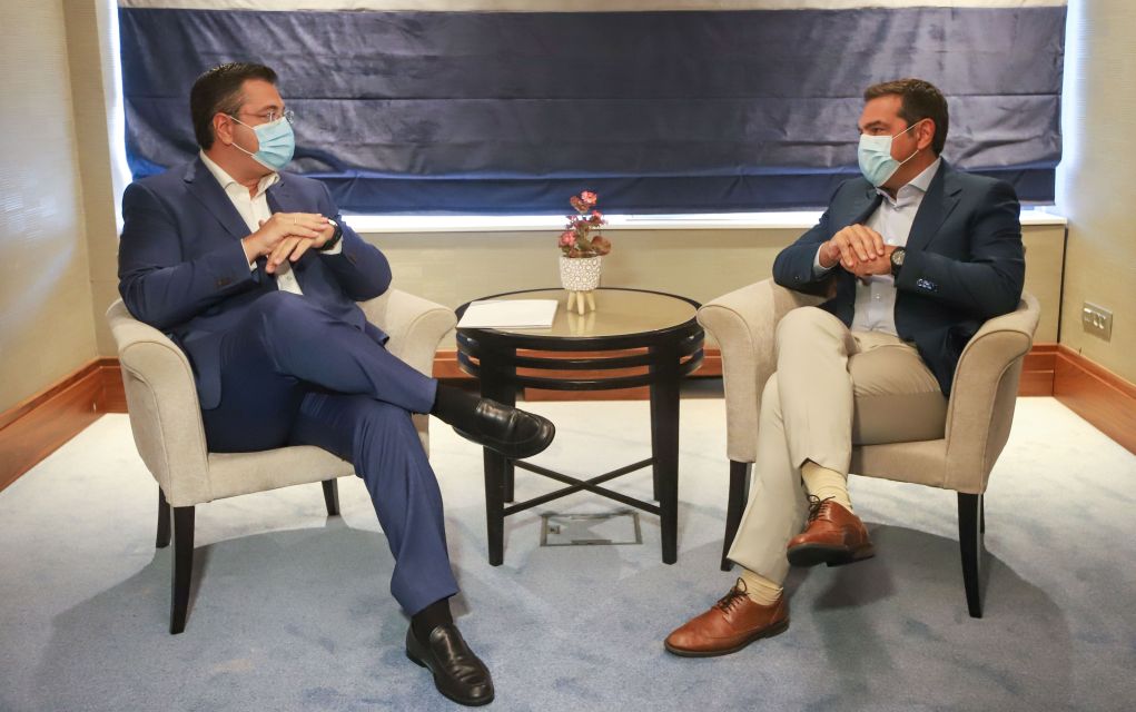 Στη Θεσσαλονίκη ο Αλέξης Τσίπρας – Επαφές με Τζιτζικώστα, παραγωγικούς φορείς (vd)