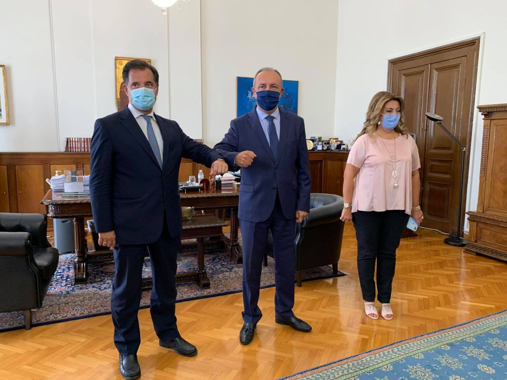 Συνάντηση Άδωνι Γεωργιάδη με Θεόδωρο Καράογλου – Συζήτηση με εκπροσώπους της ΠΟΕΔΗΝ
