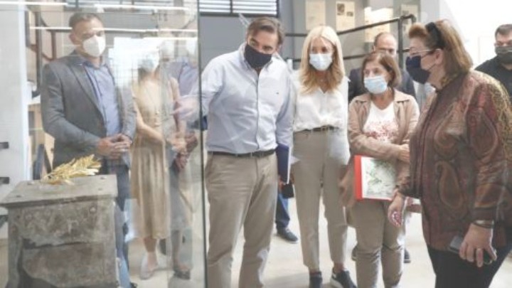 Αμφίπολη-Μ. Σχοινάς: «Η Ευρώπη στηρίζει την πολιτιστική μας κληρονομιά»