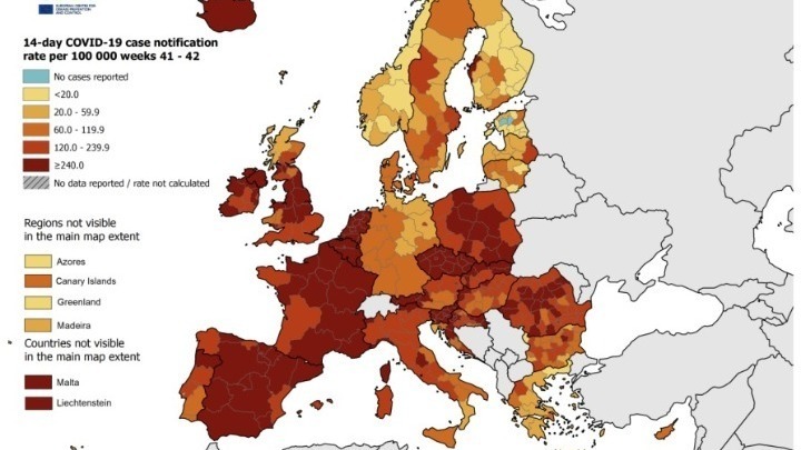 Covid-19: Συναγερμός στην Ευρώπη.Νέα αυστηρά μέτρα λαμβάνουν οι περισσότερες χώρες