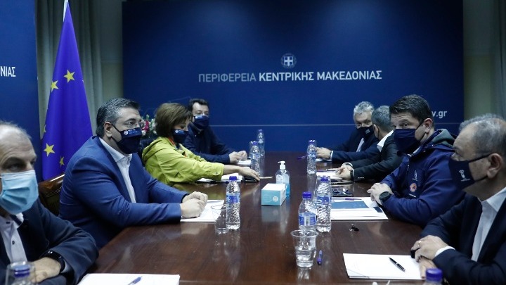 Ευρεία σύσκεψη στις Σέρρες υπό τον Ν. Χαρδαλιά τον Απ. Τζιτζικώστα και τον δήμαρχο της πόλης