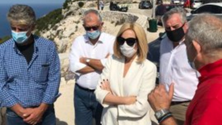 Φ. Γεννηματά: Η Κεφαλονιά χρειάζεται στήριξη και αναπτυξιακό σχέδιο