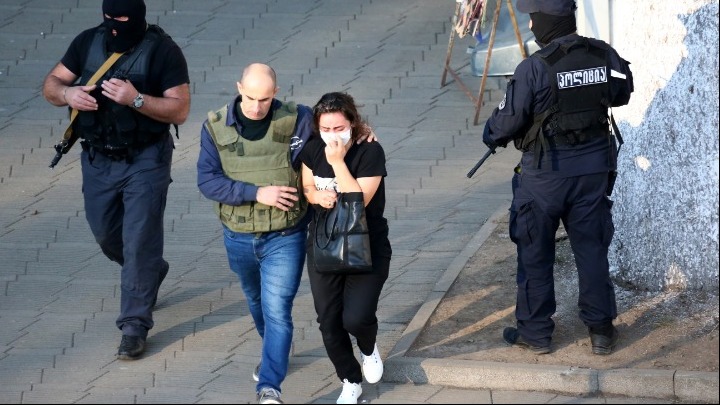 Γεωργία: Έληξε η ομηρεία στην τράπεζα, με την παράδοση του δράστη στην αστυνομία