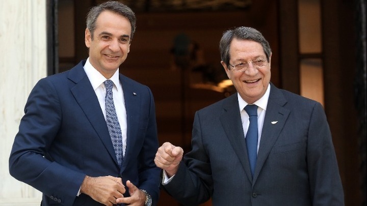 Γεύμα εργασίας του πρωθυπουργού με τον Ν. Αναστασιάδη