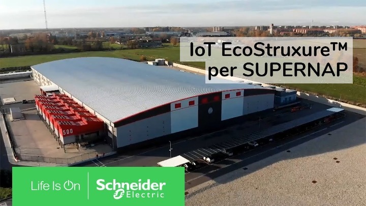 Η SUPERNAP Italia επιλέγει το EcoStruxure της Schneider Electric στο Siziano data center