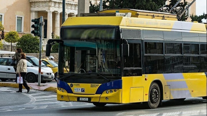 Χωρίς λεωφορεία και τρόλεϊ η Αθήνα σήμερα για πέντε ώρες