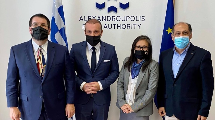 Ντ. Μπέργκερ από Αλεξανδρούπολη: Είμαστε πολύ ενθουσιασμένοι για το μέλλον των ελληνοαμερικανικών σχέσεων