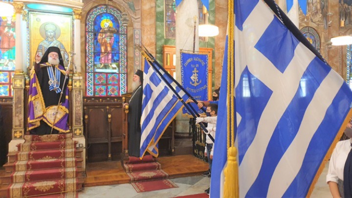 Πατριάρχης Αλεξανδρείας κατά τη Δοξολογία για την 28η Οκτωβρίου: Η Ελλάδα ποτέ δεν πεθαίνει! Δεν τη σκιάζει φοβέρα καμιά!