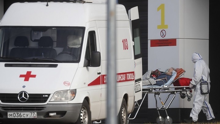 Περίπου 10.000 βαριά ασθενείς με κορονοϊό βρίσκονται στα νοσοκομεία της Μόσχας