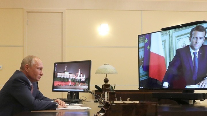 Πούτιν και Μακρόν συζητήσαν λεπτομερώς για την κατάσταση στο Ναγκόρνο Καραμπάχ