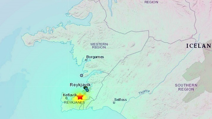 Σεισμική δόνηση 5,6 βαθμών στην Ισλανδία, διακόπηκε η συνεδρίαση του κοινοβουλίου