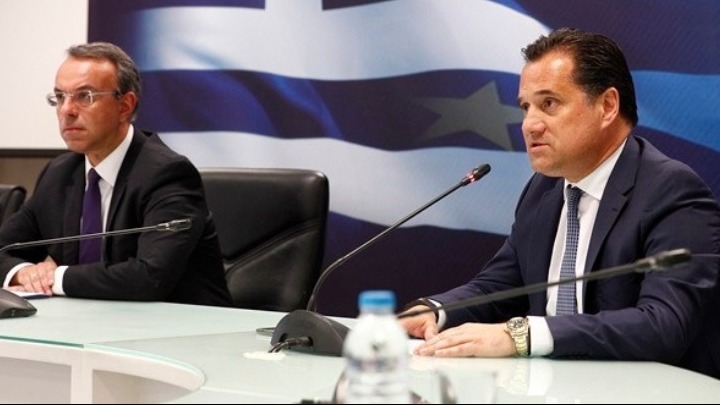 Στα 11 δισ. ευρώ η στήριξη της οικονομίας σε διάστημα 9 μηνών, δηλώνουν Χ.Σταϊκούρας-Α.Γεωργιάδης