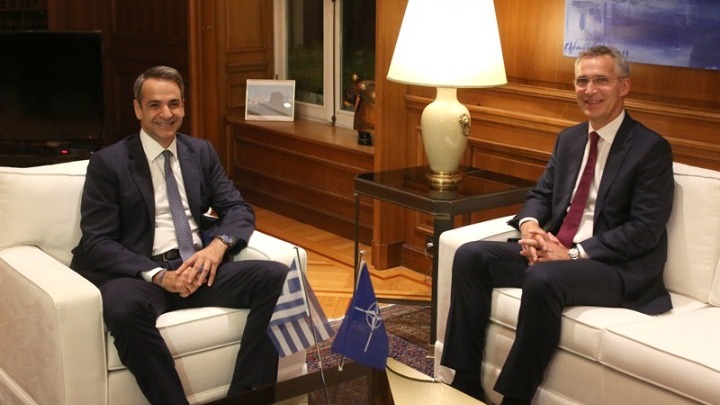 Συνάντηση Μητσοτάκη – Στόλτενμπεργκ στο Μαξίμου, στις 10:30