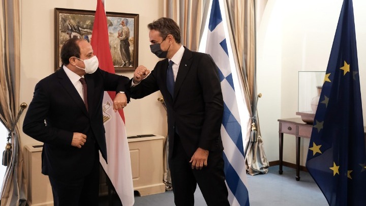 Συνάντηση Μητσοτάκη-Σίσι: Κοινές διαπιστώσεις και σύμπτωση απόψεων για την τουρκική προκλητικότητα. Τονίστηκε η ανάγκη σεβασμού του Διεθνούς Δικαίου