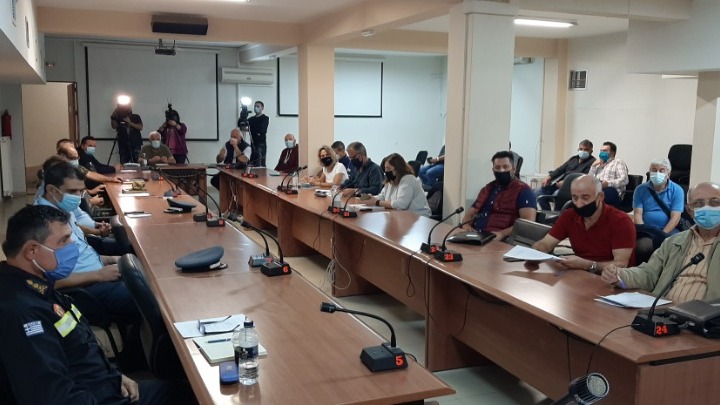 Συνεδρίασε το συντονιστικό όργανο πολιτικής προστασίας της Π.Ε. Έβρου