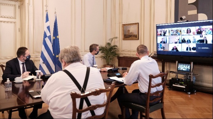 Τηλεδιάσκεψη του πρωθυπουργού με περιφερειάρχες