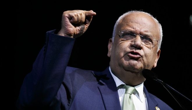 Παλαιστίνη: Ο Σάεμπ Ερεκάτ διαγνώστηκε θετικός στον κορονοϊό